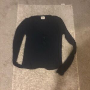 Classic navy Long Sleeve Henley